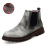 Men Classic Outdoor Work Style Non Slip Warm Lining Chelsea Boots for Boots
