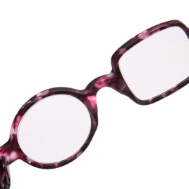 Women's Fashion Vintage Practical Glasses PC Circle Square Reading Glasses for Reading Glasses