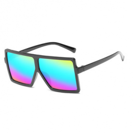 Woman Fshion Square Colorful Sunglasses Personality HD Vintage Sunglasses for Sunglasses