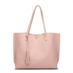 Pure Color Capacity Candy Color Tote Handbag Shoulder Bag For Women for Bags